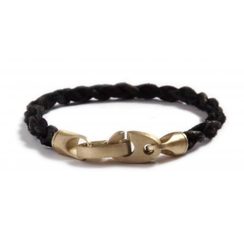 The Journey Suede Bracelet (Jet Black) | Sailormade | Luby 