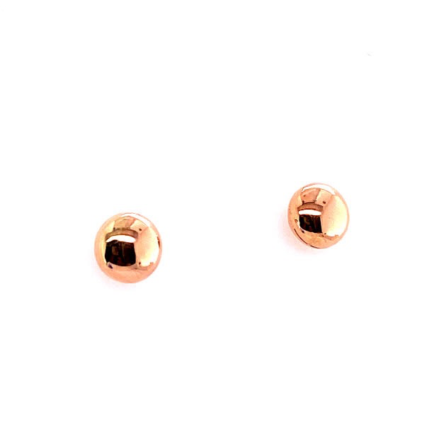 ROSE GOLD STUD EARRINGS | Luby Gold Collection | Luby 