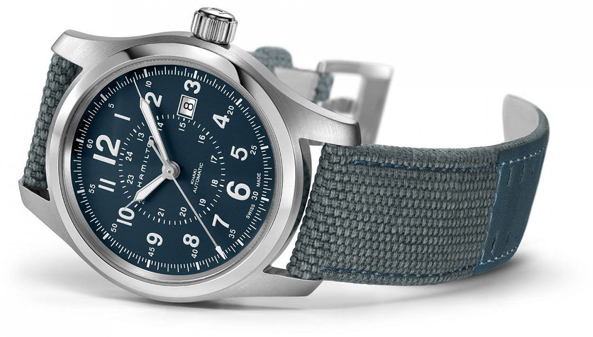 Khaki Automatic Field (Blue) | Hamilton | Luby 