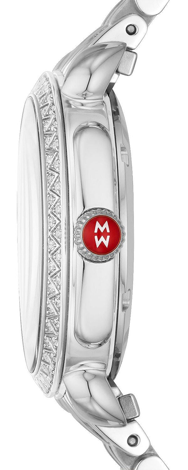 Sidney Classic Stainless Steel Diamond Watch | Michele | Luby 