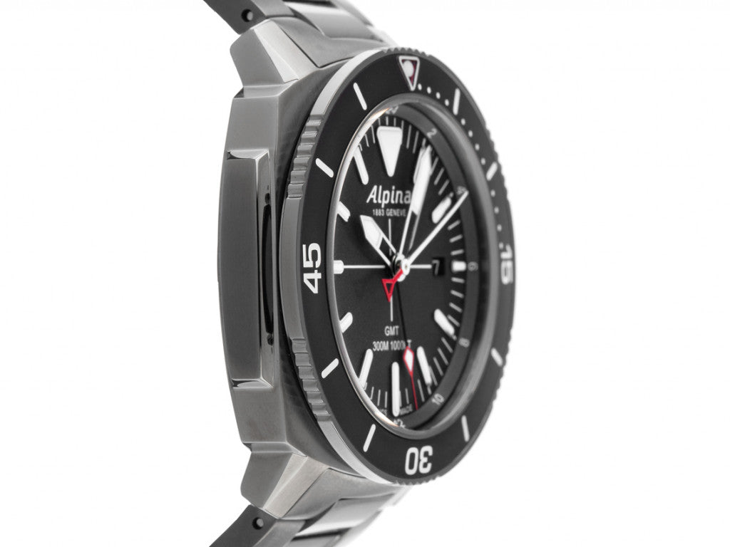 Seastrong Diver 300 GMT (Dark Green) | Alpina | Luby 