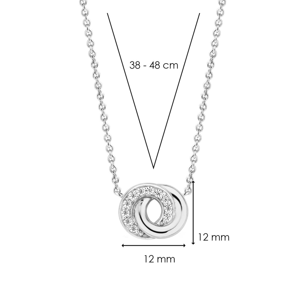 Ti Sento-Milano Circles Necklace | Ti Sento Milano | Luby 