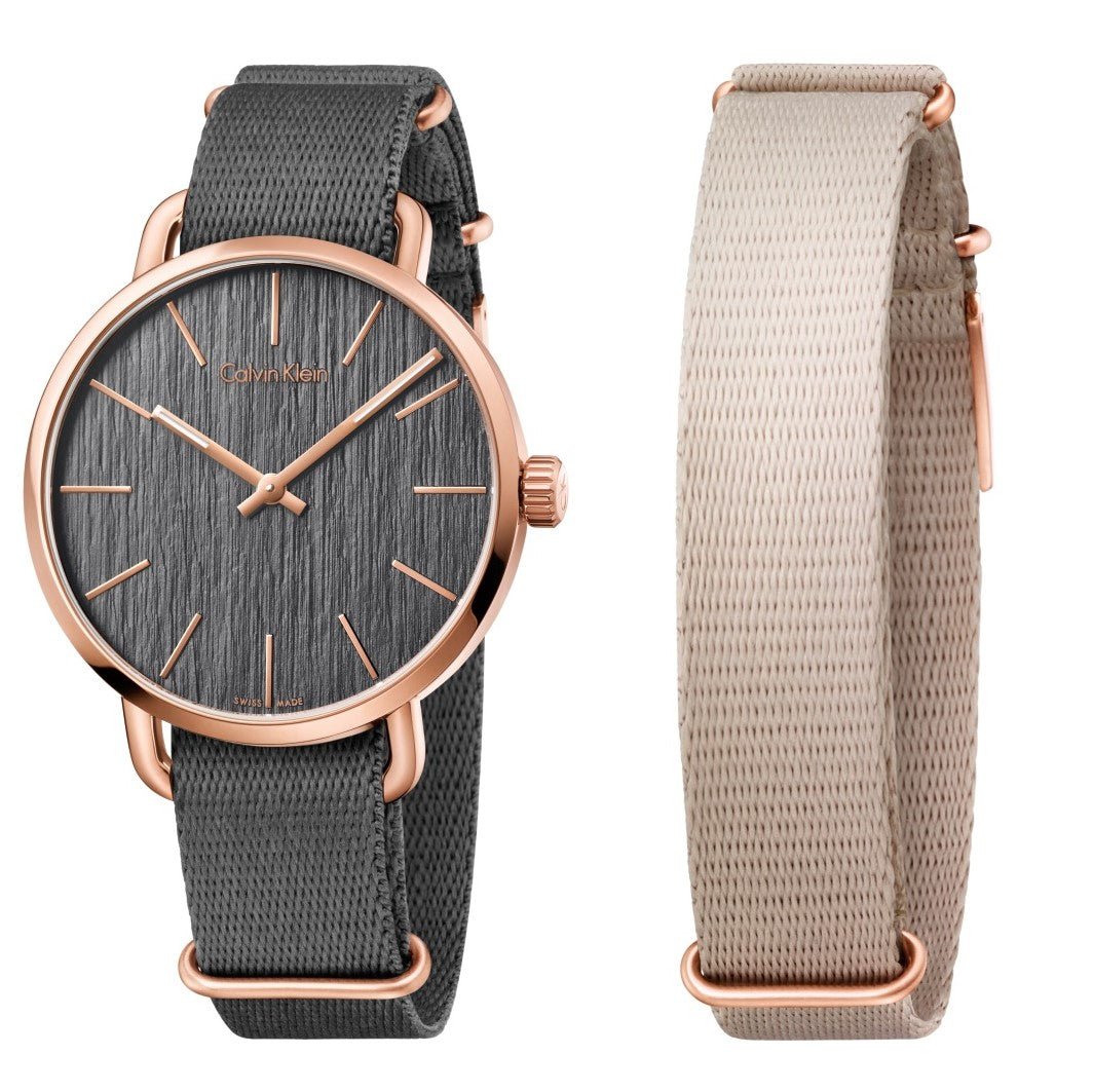 EVEN GREY DIAL DARK GREY | Calvin Klein | Luby 