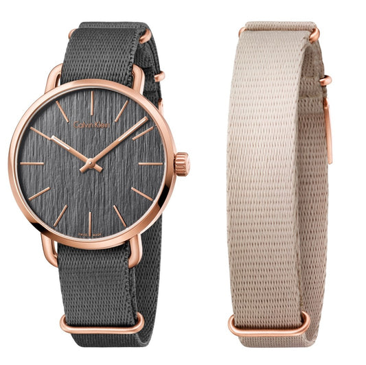 EVEN GREY DIAL DARK GREY | Calvin Klein | Luby 