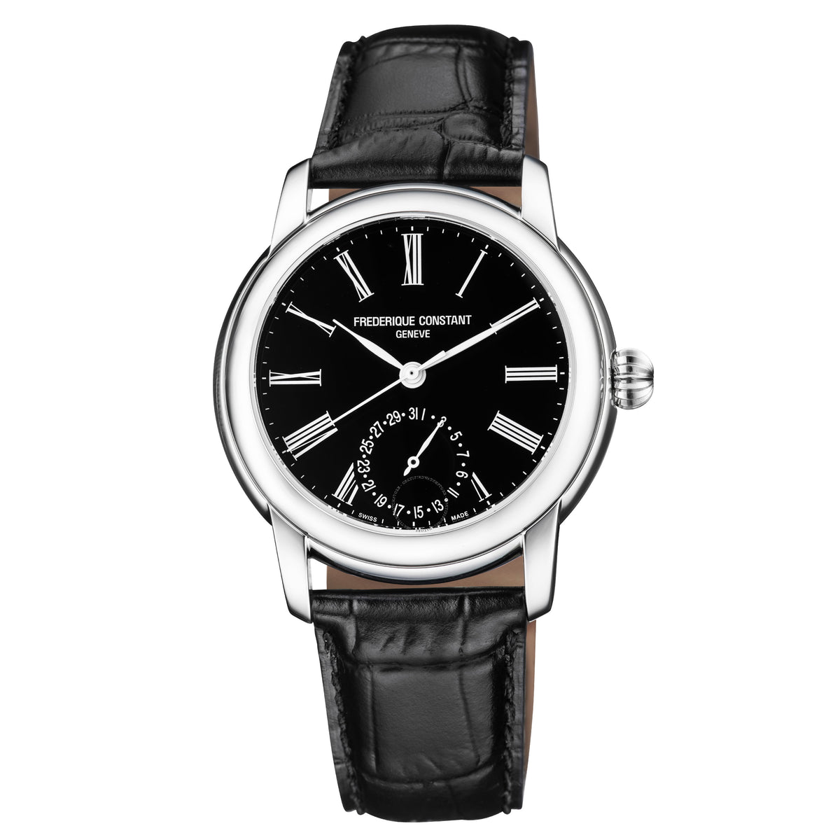 Classic Manufacture (Black) | Frederique Constant | Luby 