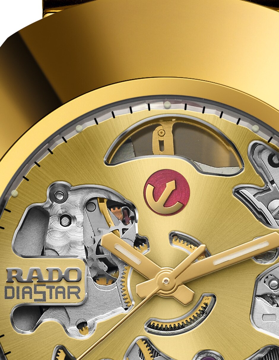 The Original Automatic Open Heart (Gold) | Rado | Luby 