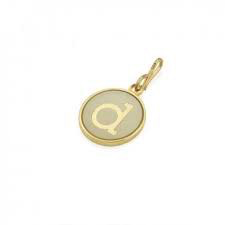 Letter D Etching Charm (14kt Gold) | Alex and Ani | Luby 