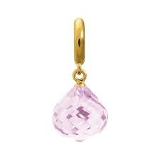 Rose Love Drop Charm (Gold/Rose) | Endless Jewelry | Luby 
