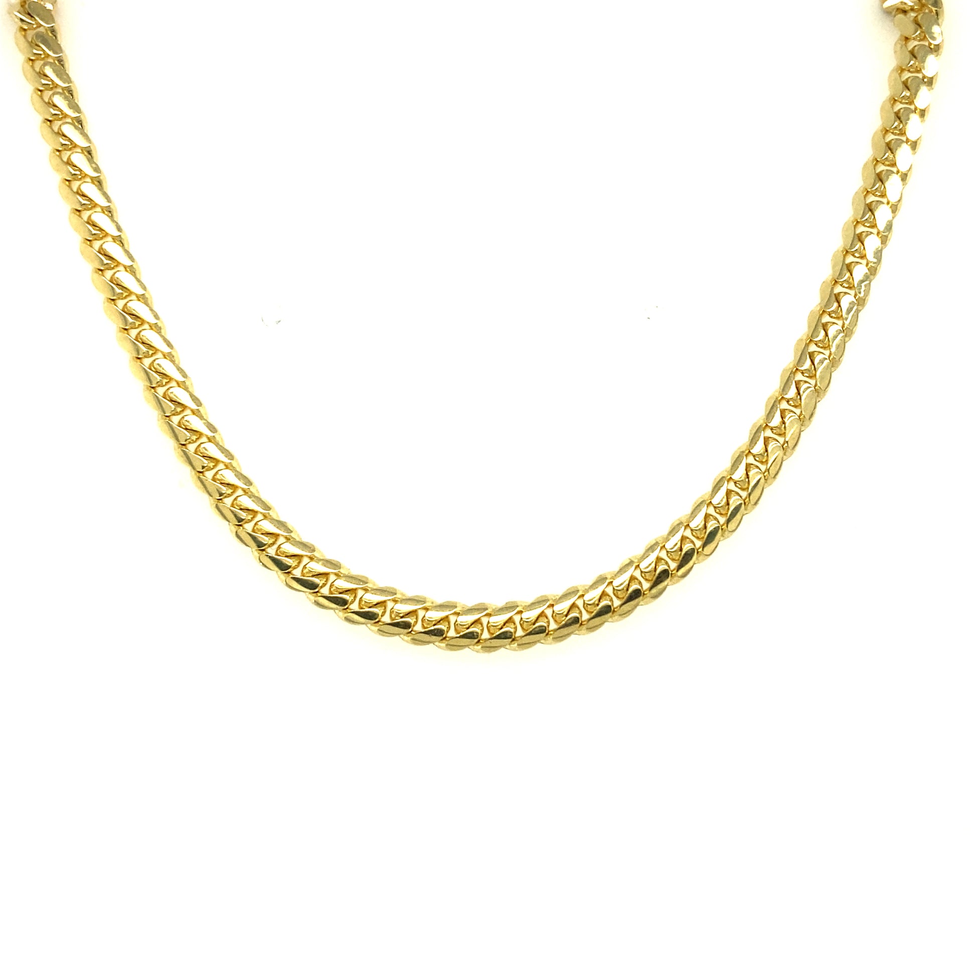 14K Solid Gold Cuban Chain 2.7mm | Luby Gold Collection | Luby 