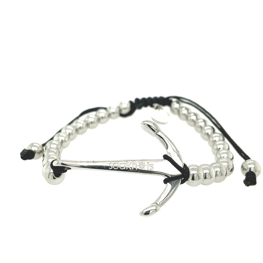 PULSERA CUENTAS CON ANCLA