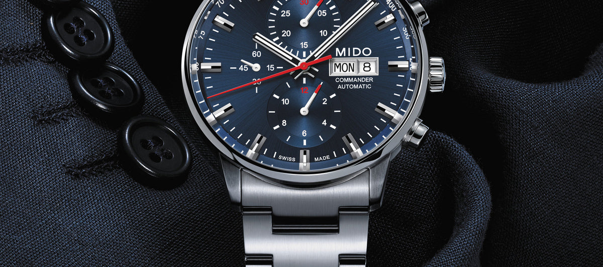 Commander II Automatic Chronograph M016.414.11.041.00 | Mido | Luby 