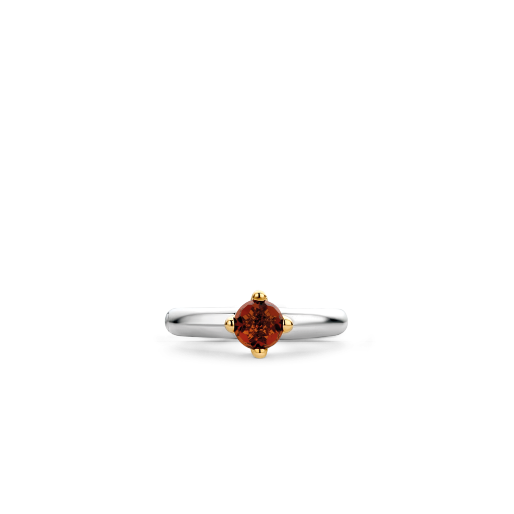 MILANO RED SOLITAIRE RING | Ti Sento Milano | Luby 