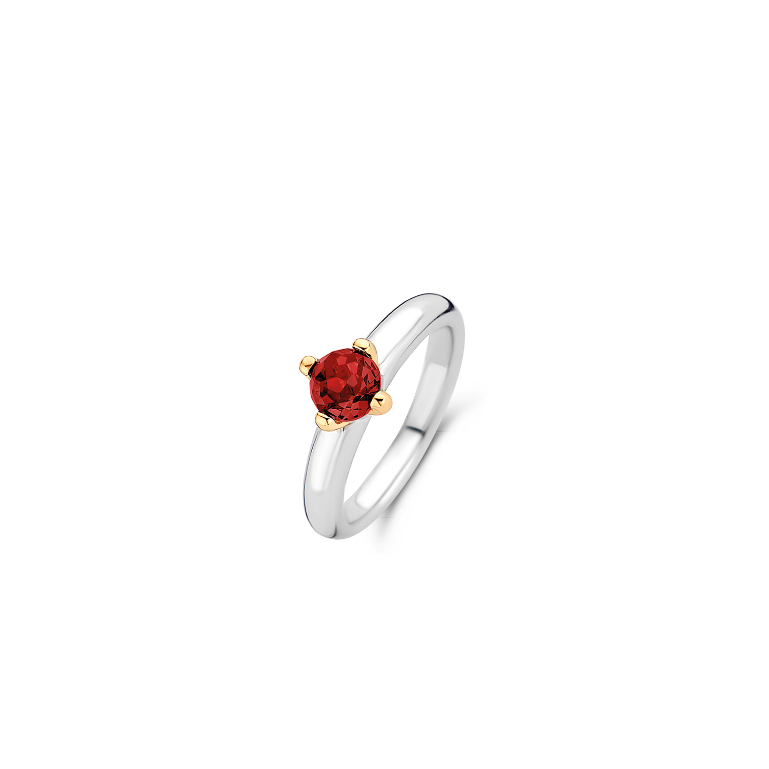 MILANO RED SOLITAIRE RING | Ti Sento Milano | Luby 