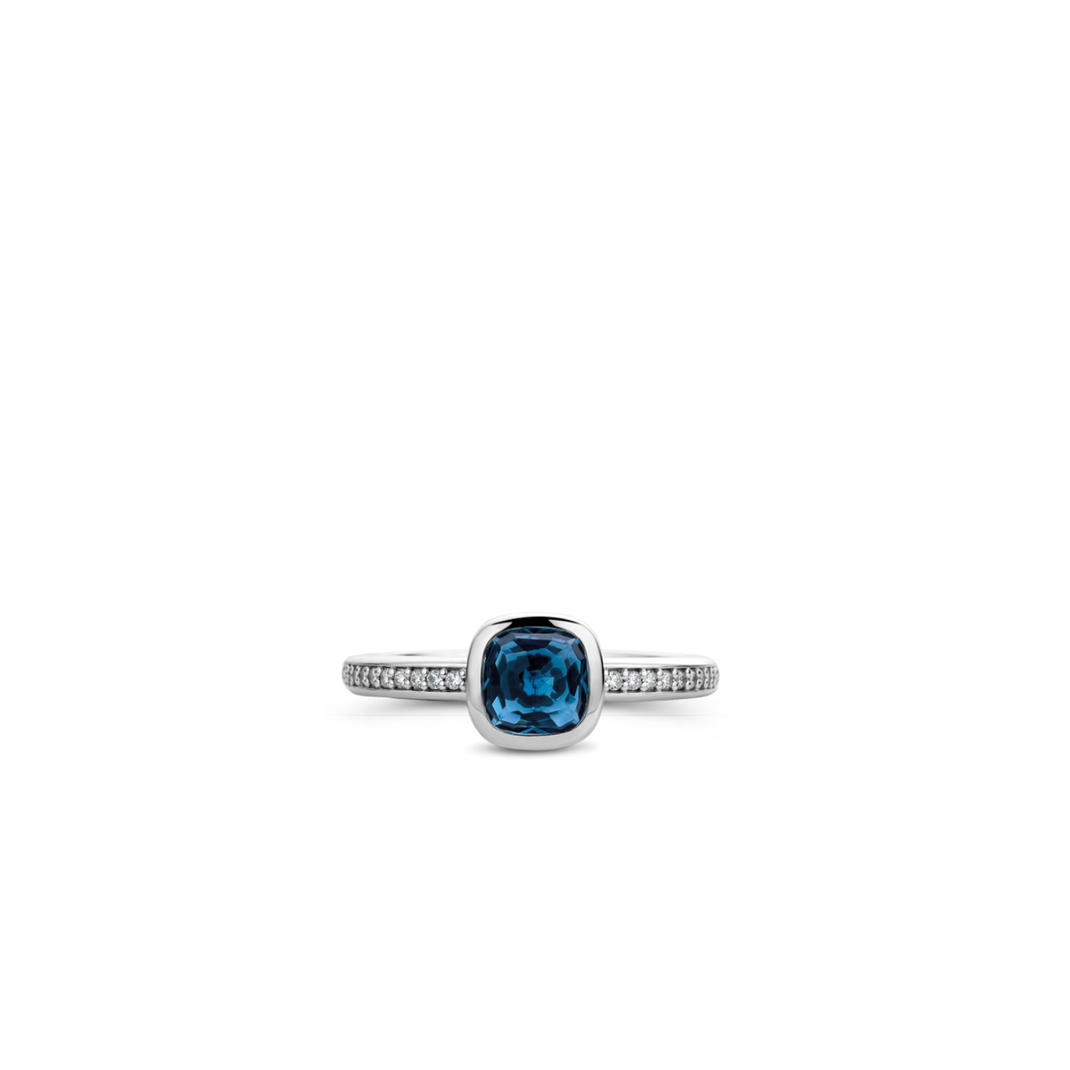 BLUE SOLITAIRE RING | Ti Sento Milano | Luby 