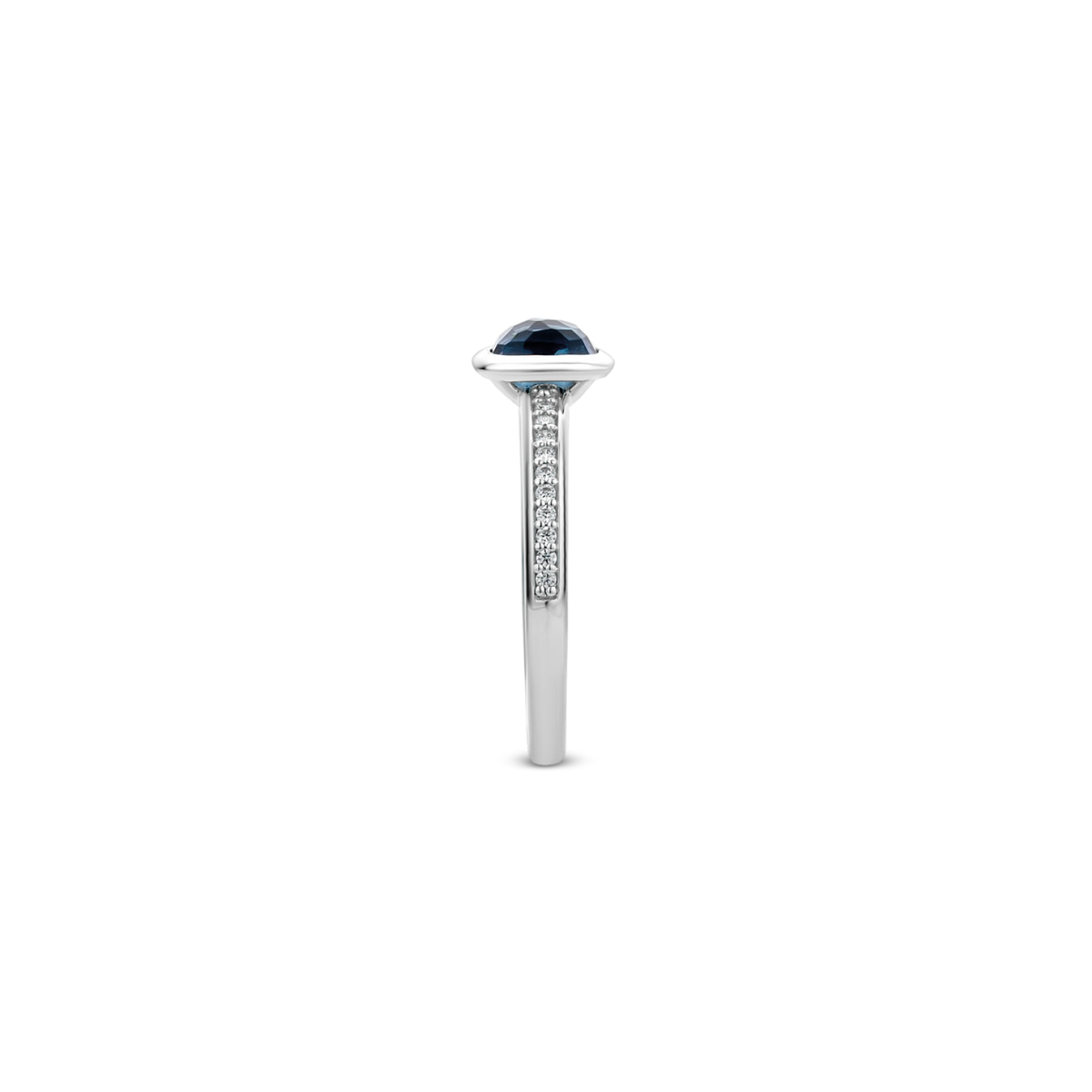 BLUE SOLITAIRE RING | Ti Sento Milano | Luby 