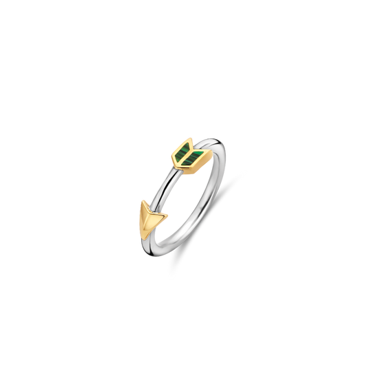 MALACHITE ARROW RING | Ti Sento Milano | Luby 