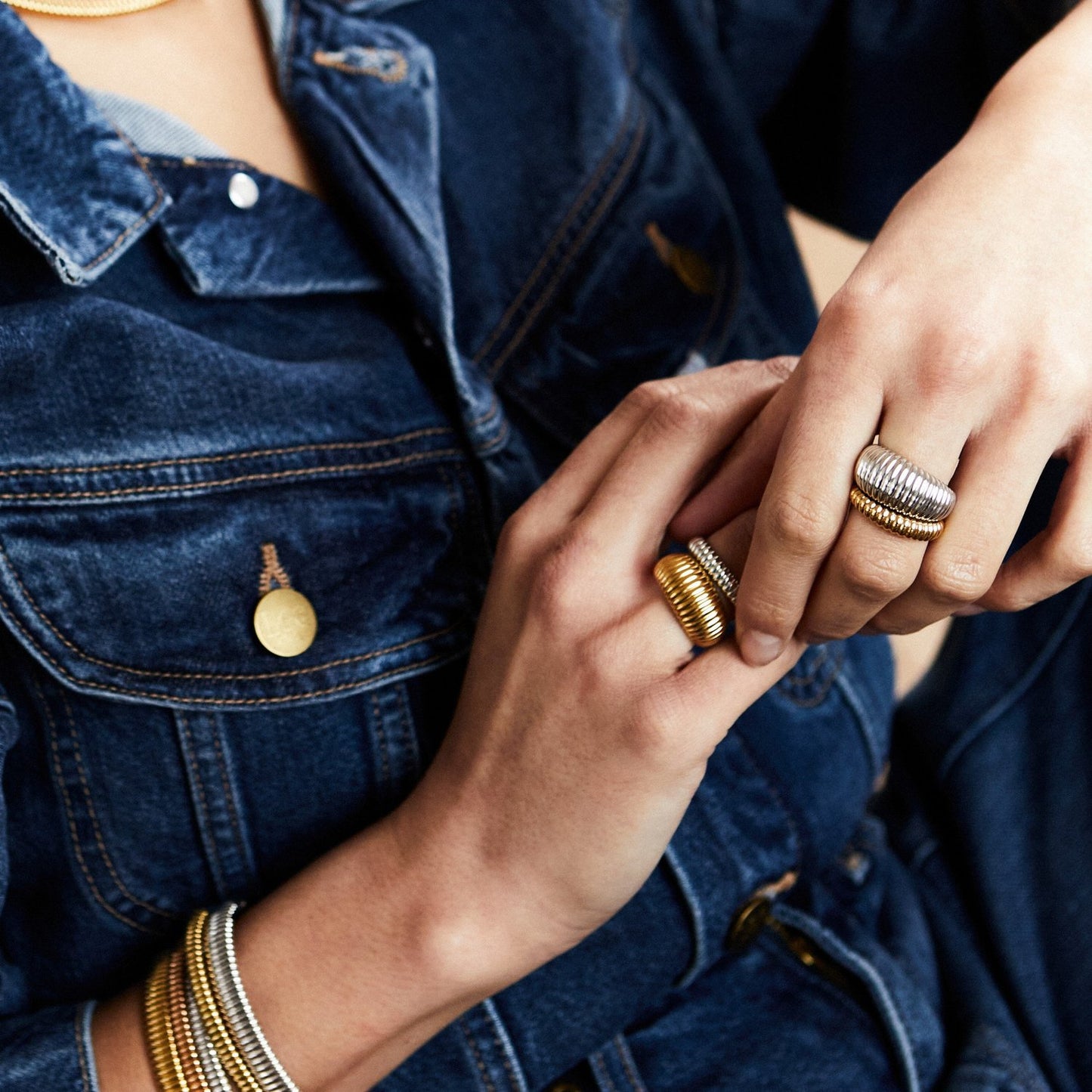 PLAYFUL RIB RING | Ti Sento Milano | Luby 