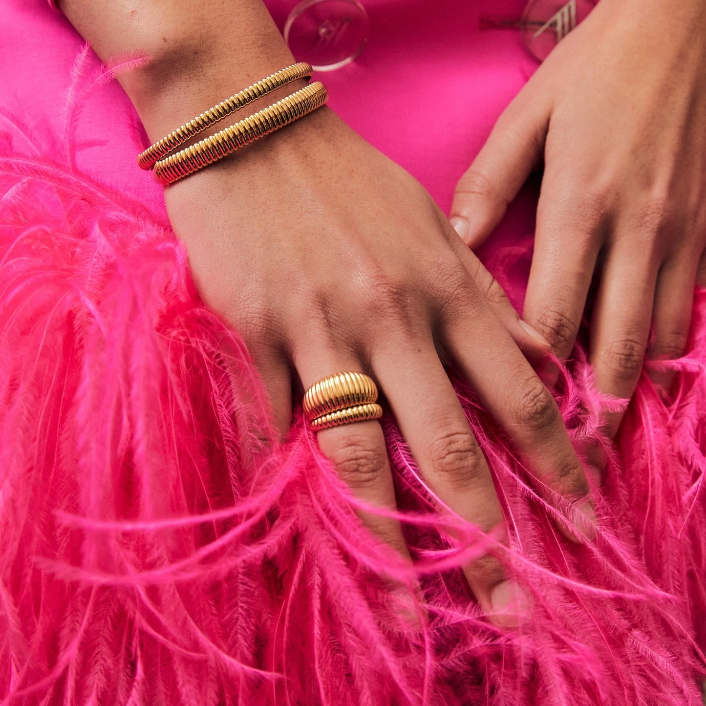 PLAYFUL RIB RING | Ti Sento Milano | Luby 