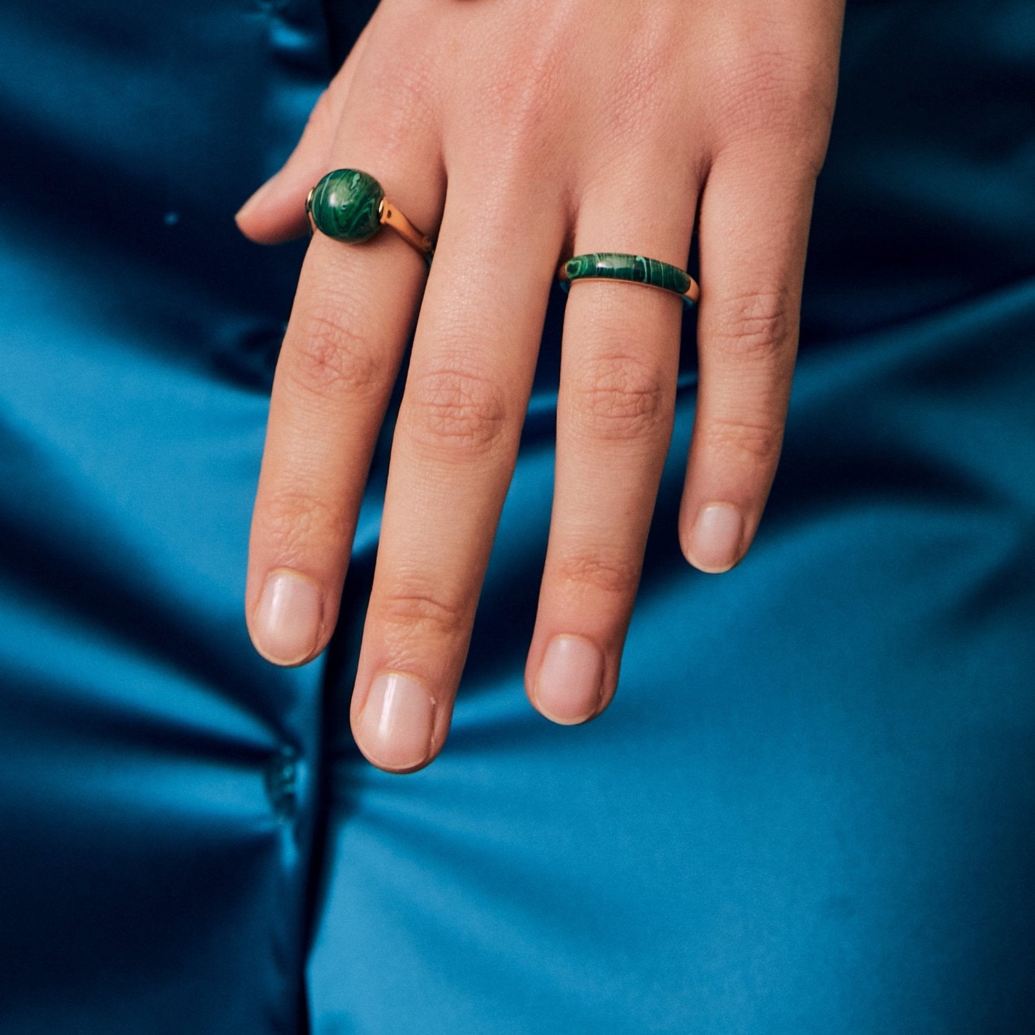MALACHITE RING | Ti Sento Milano | Luby 