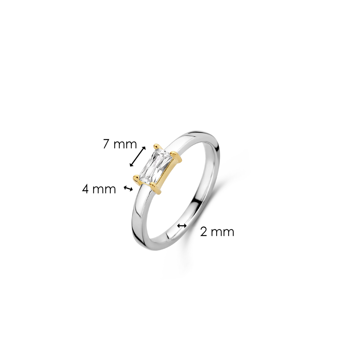 Verguld Ring Mix & Match | Ti Sento Milano | Luby 