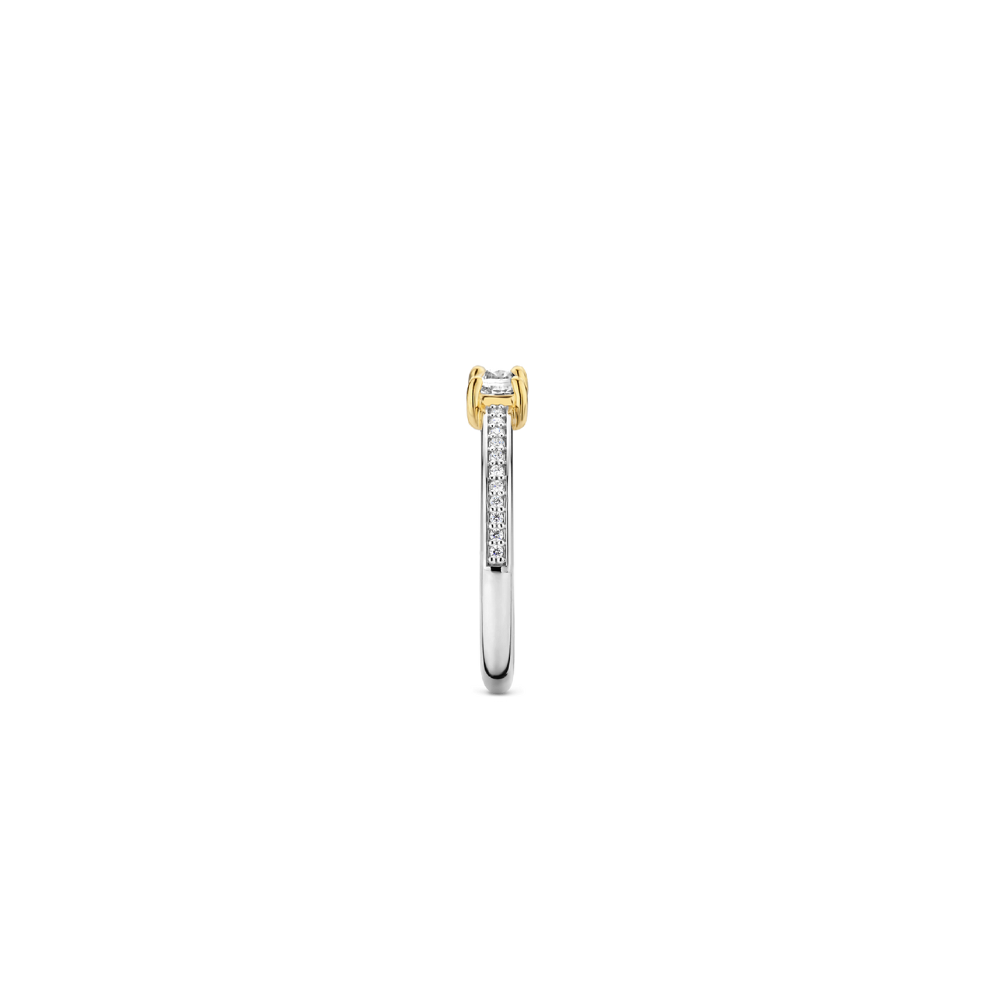 Verguld Ring With Zirconia Mix & Match | Ti Sento Milano | Luby 