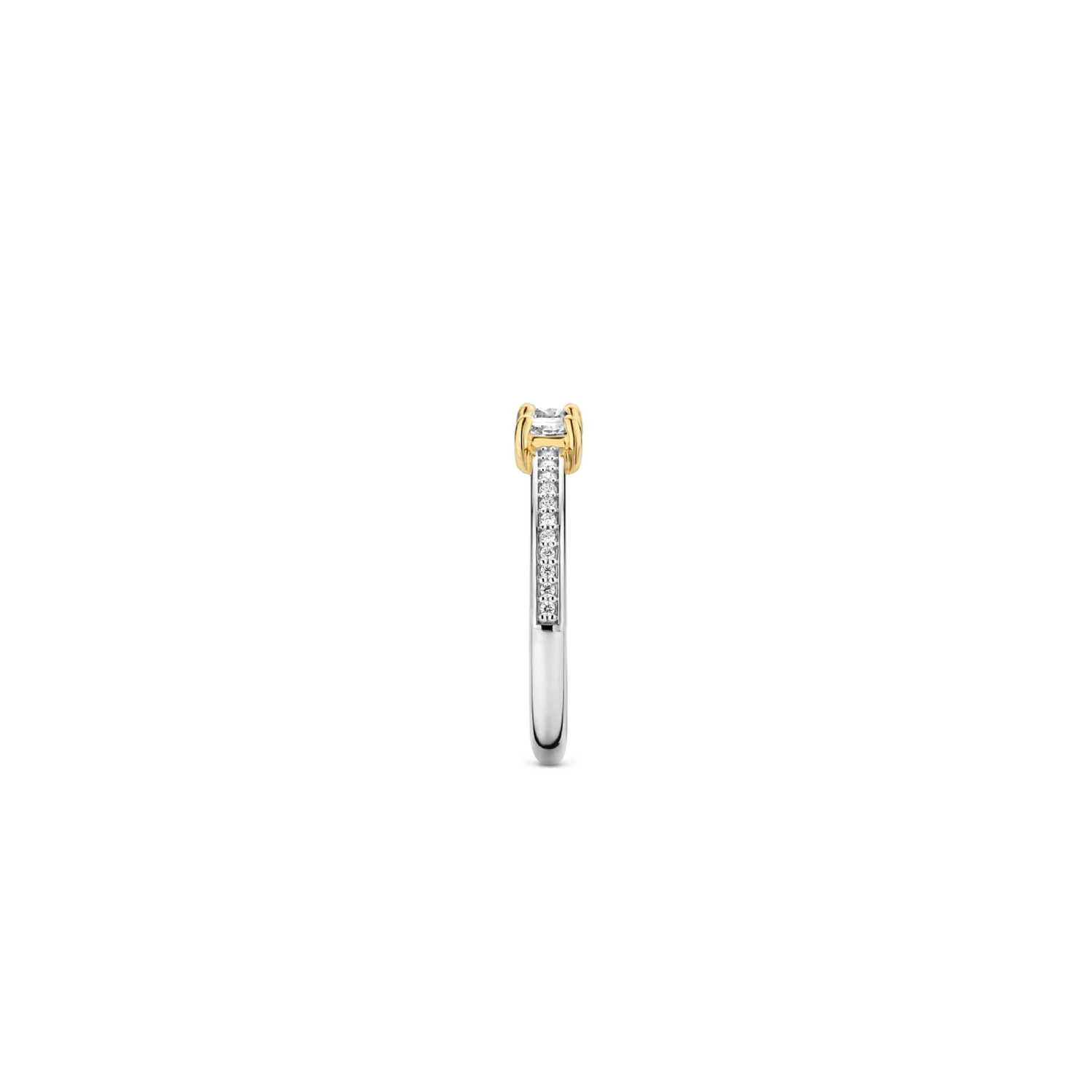 Verguld Ring With Zirconia Mix & Match | Ti Sento Milano | Luby 