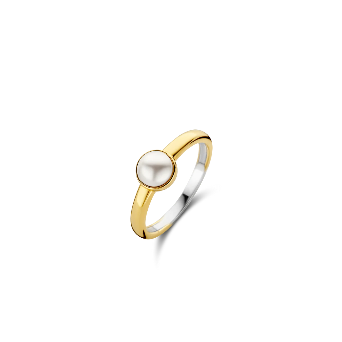 White Pearl Ring | Ti Sento Milano | Luby 