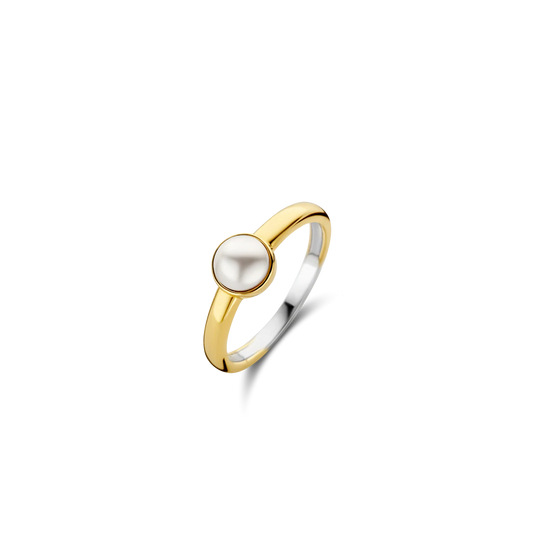 White Pearl Ring | Ti Sento Milano | Luby 