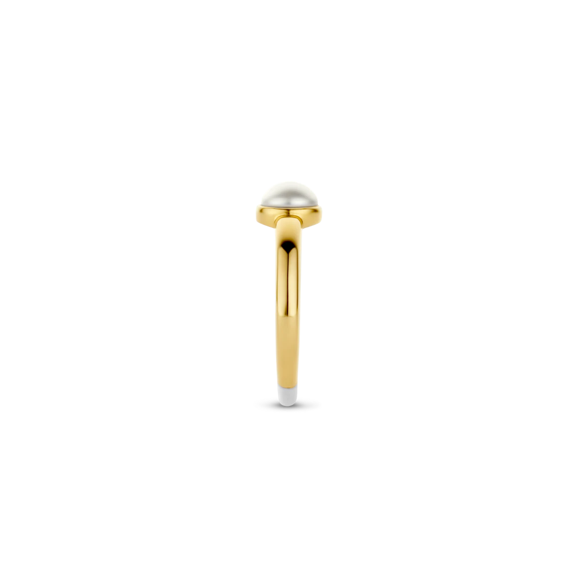 White Pearl Ring | Ti Sento Milano | Luby 