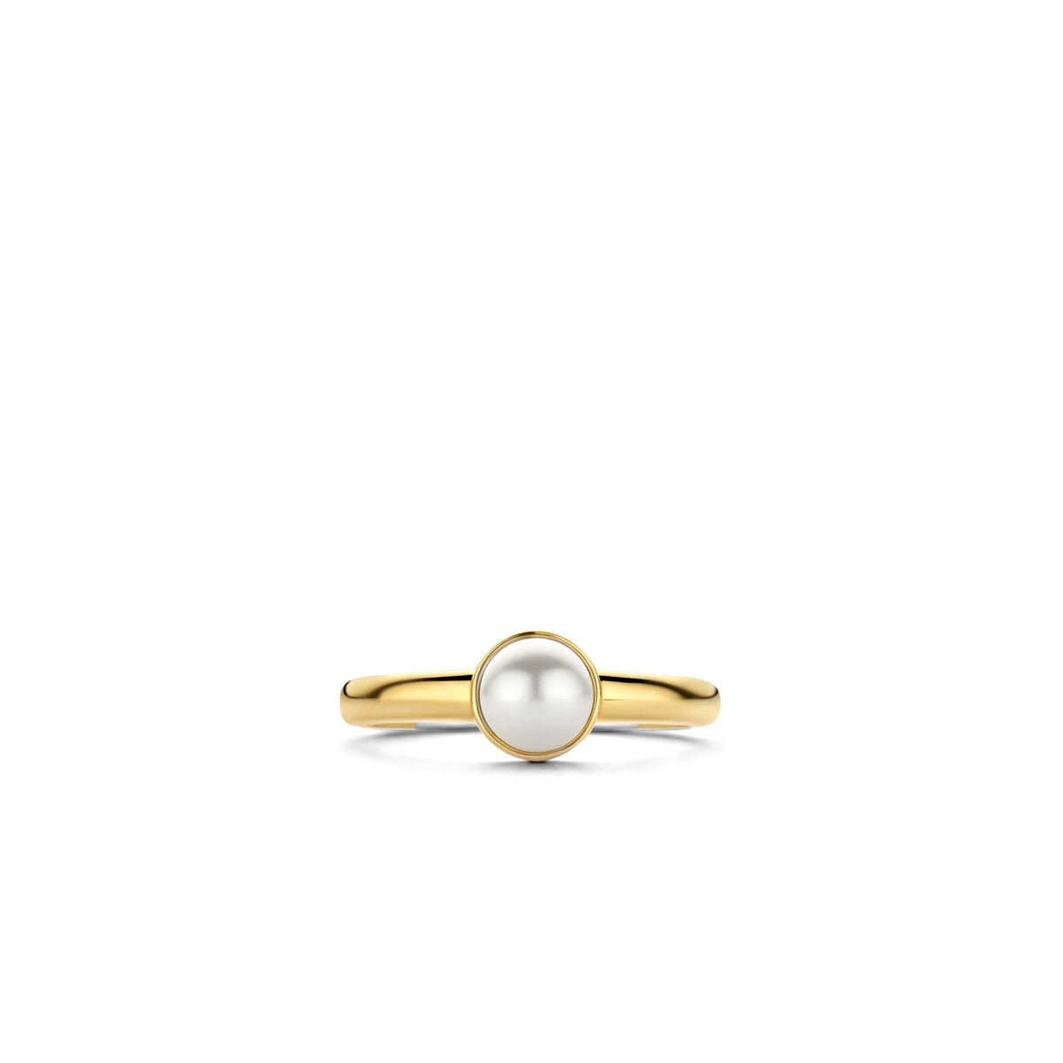 White Pearl Ring | Ti Sento Milano | Luby 
