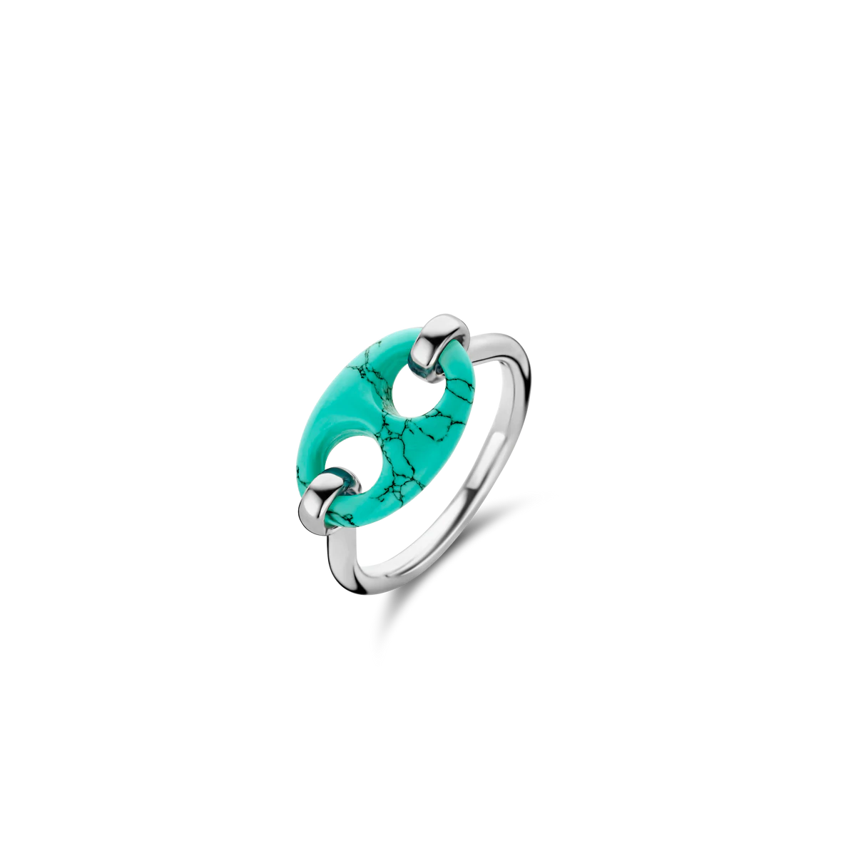 Turquoise Coffee Bean Shape Ring | Ti Sento Milano | Luby 