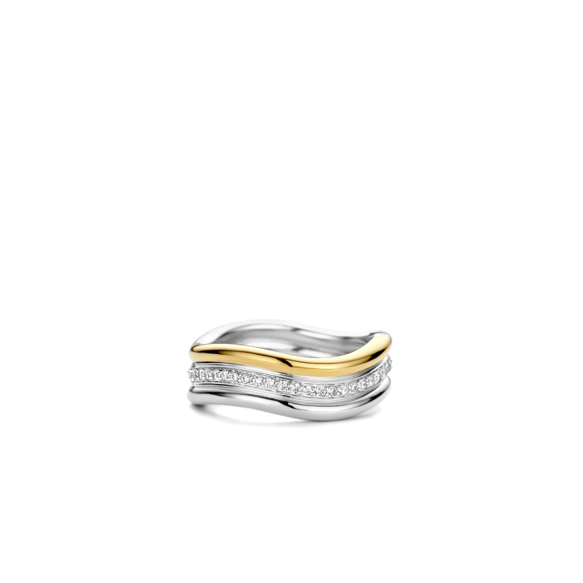 Three Irregular Shape Band | Ti Sento Milano | Luby 