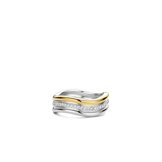 Three Irregular Shape Band | Ti Sento Milano | Luby 