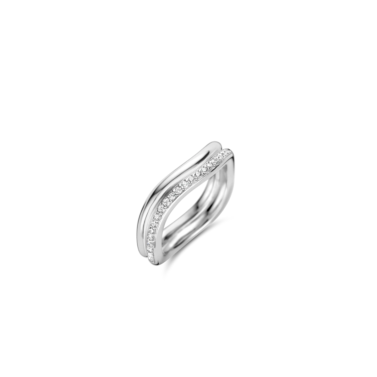 Two Irregular Shape Band | Ti Sento Milano | Luby 