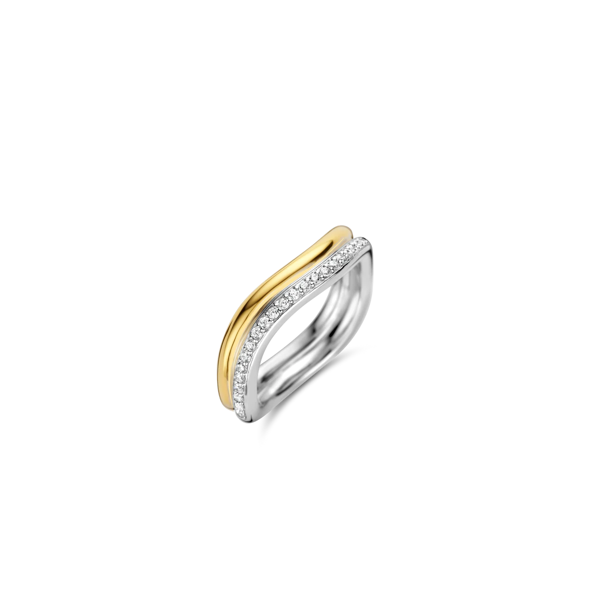 Two Irregular Shape Band | Ti Sento Milano | Luby 