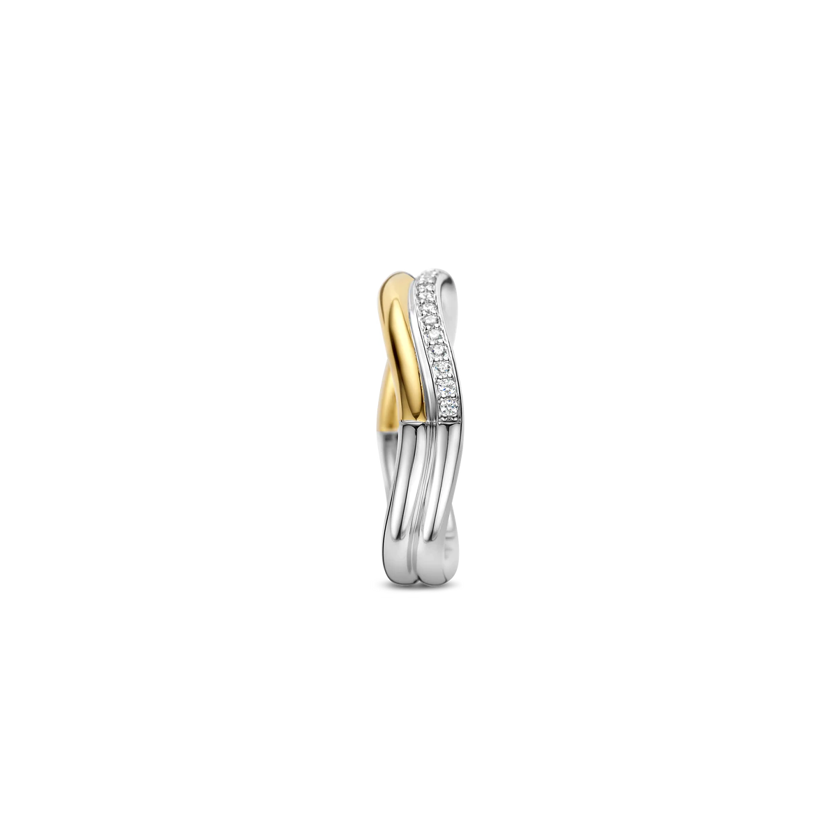 Two Irregular Shape Band | Ti Sento Milano | Luby 