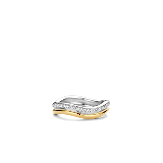 Two Irregular Shape Band | Ti Sento Milano | Luby 