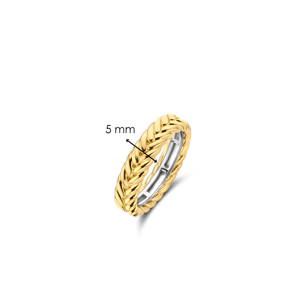 Braided Pattern Ring | Ti Sento Milano | Luby 