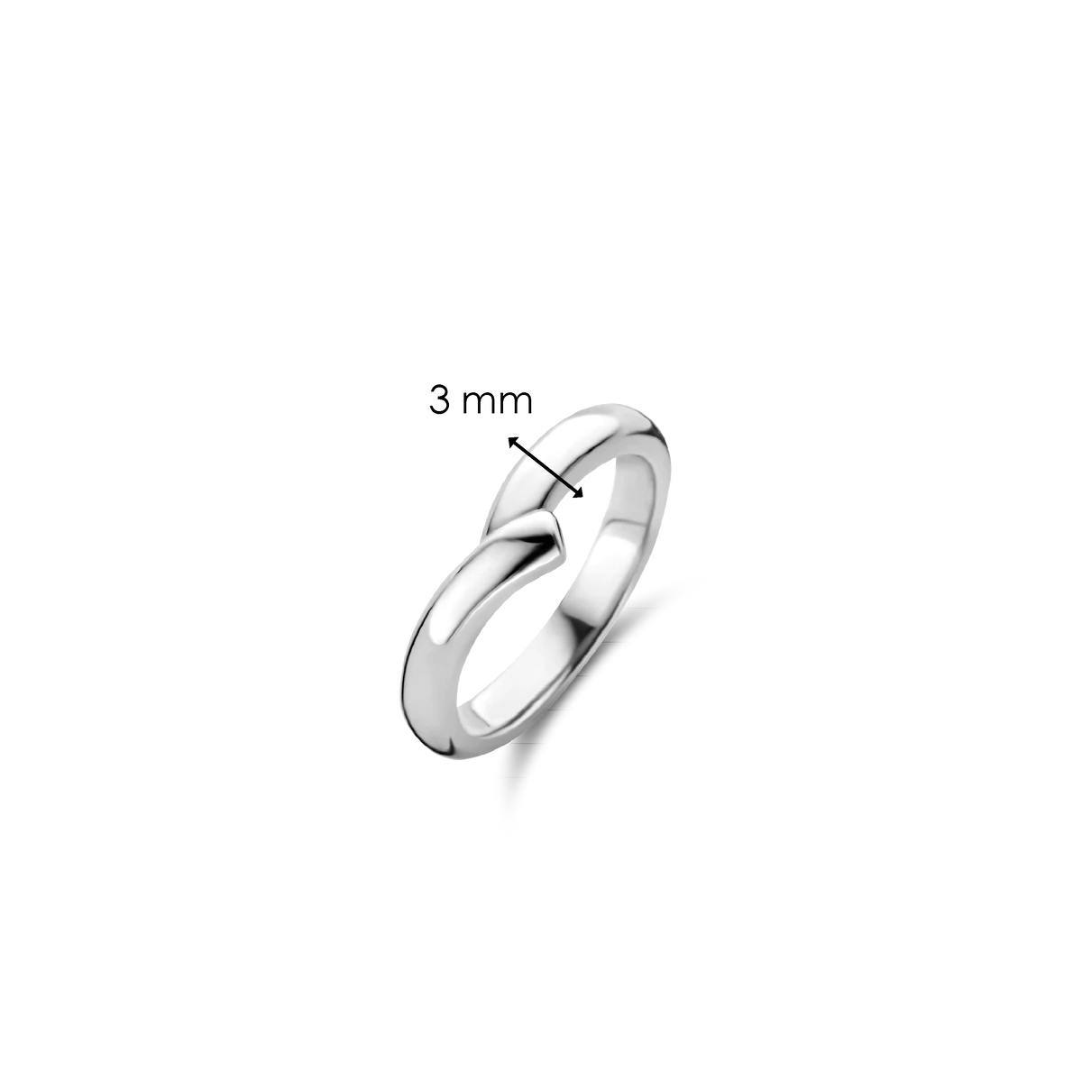 Classy Ripple Shape Ring | Ti Sento Milano | Luby 