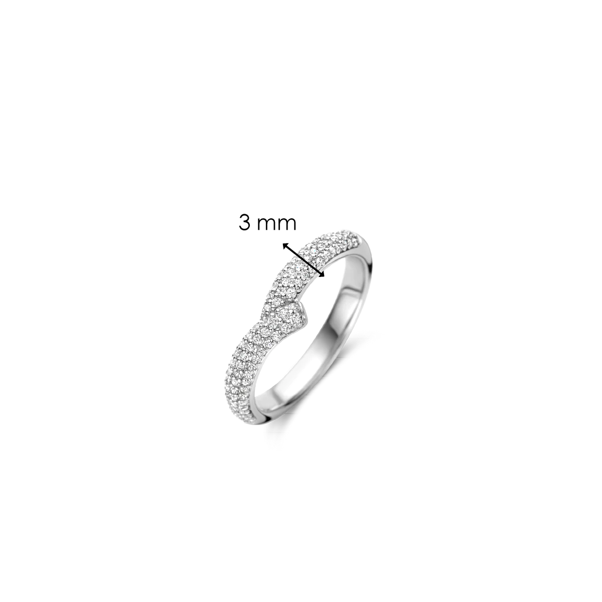 Classy Ripple Shape Ring | Ti Sento Milano | Luby 