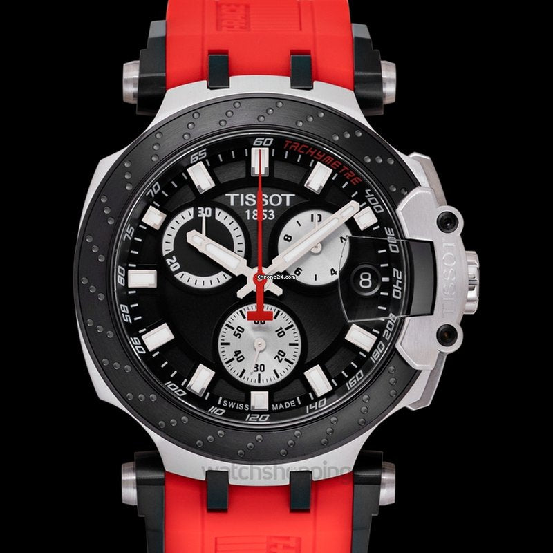T-Race Chronograph (Red) | Tissot | Luby 