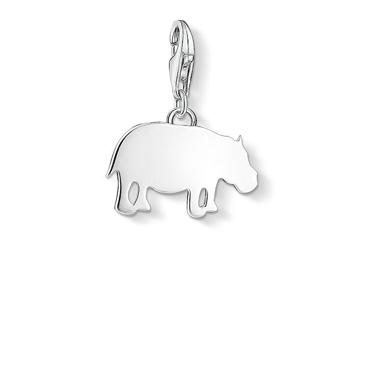 Hippopatamus Charm (Silver) | Thomas Sabo | Luby 