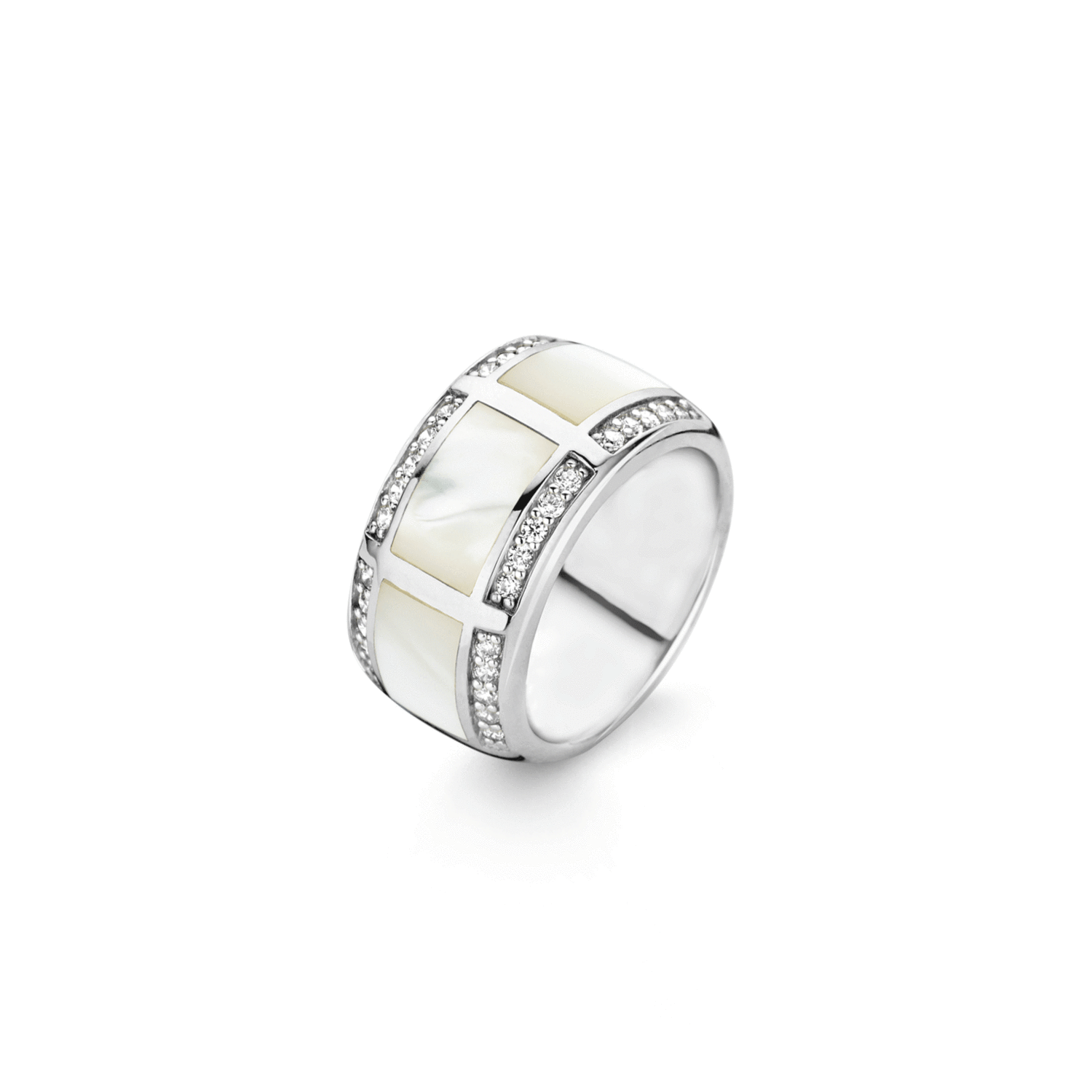 MOTHER OF PEARL ELEMENTS RING | Ti Sento Milano | Luby 