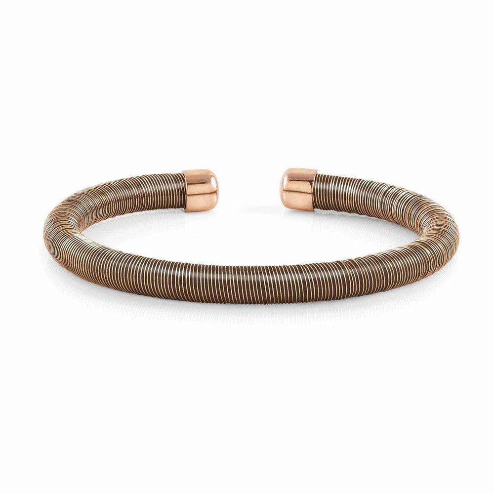 Essenzia Bracelet in Rose Gold & Brown | Nomination Italy | Luby 