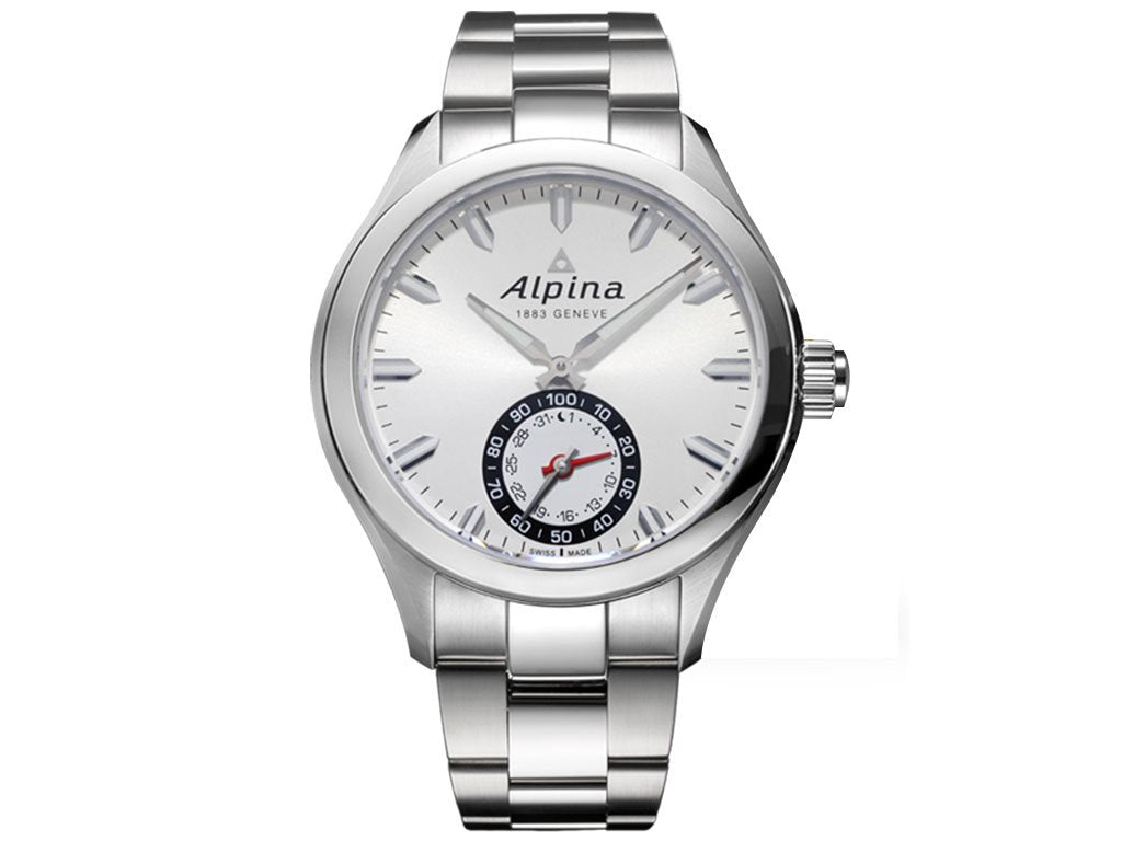 Horological Smartwatch (Silver-White) | Alpina | Luby 