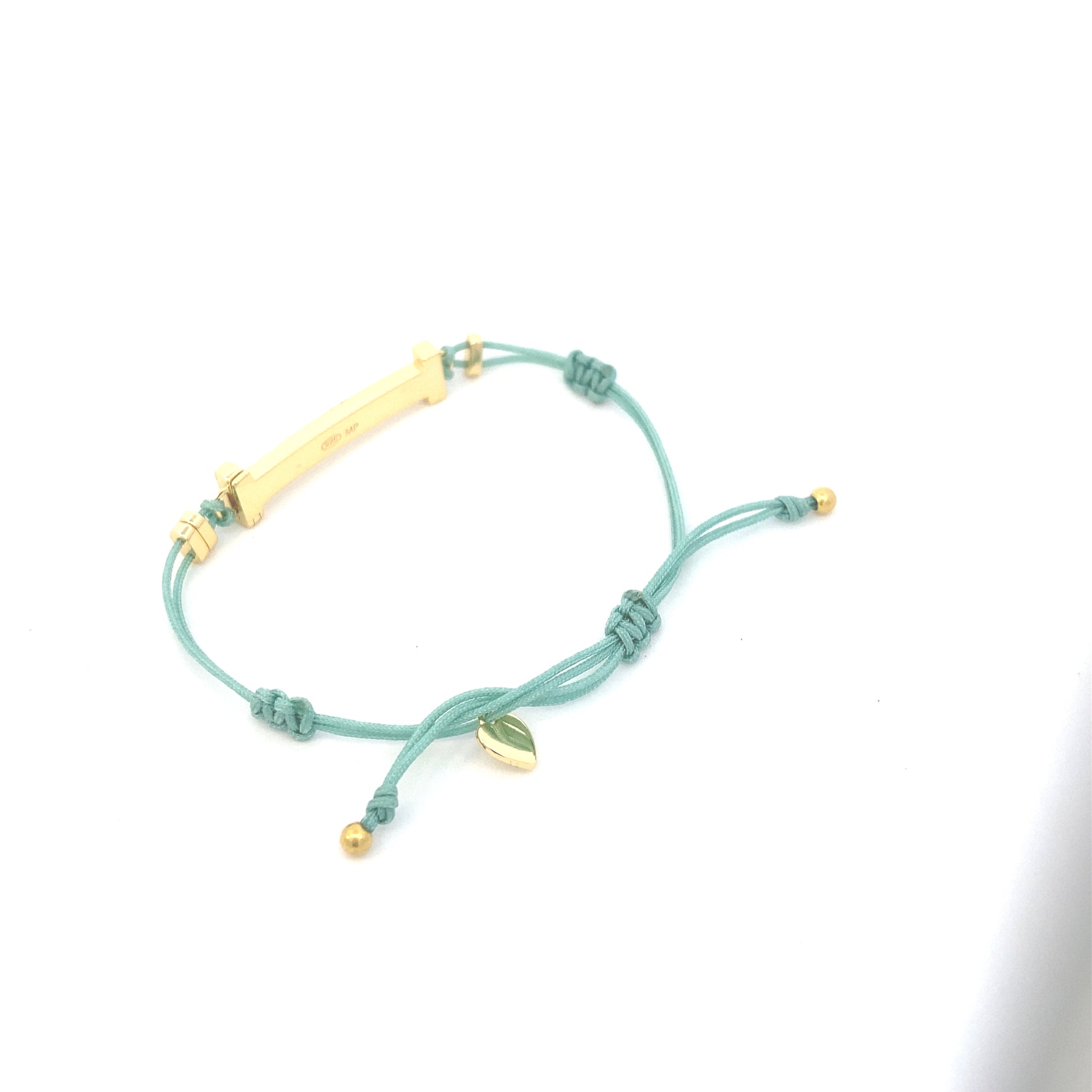 Many Element Teal Nylon Bracelet | Marcello Pane | Luby 