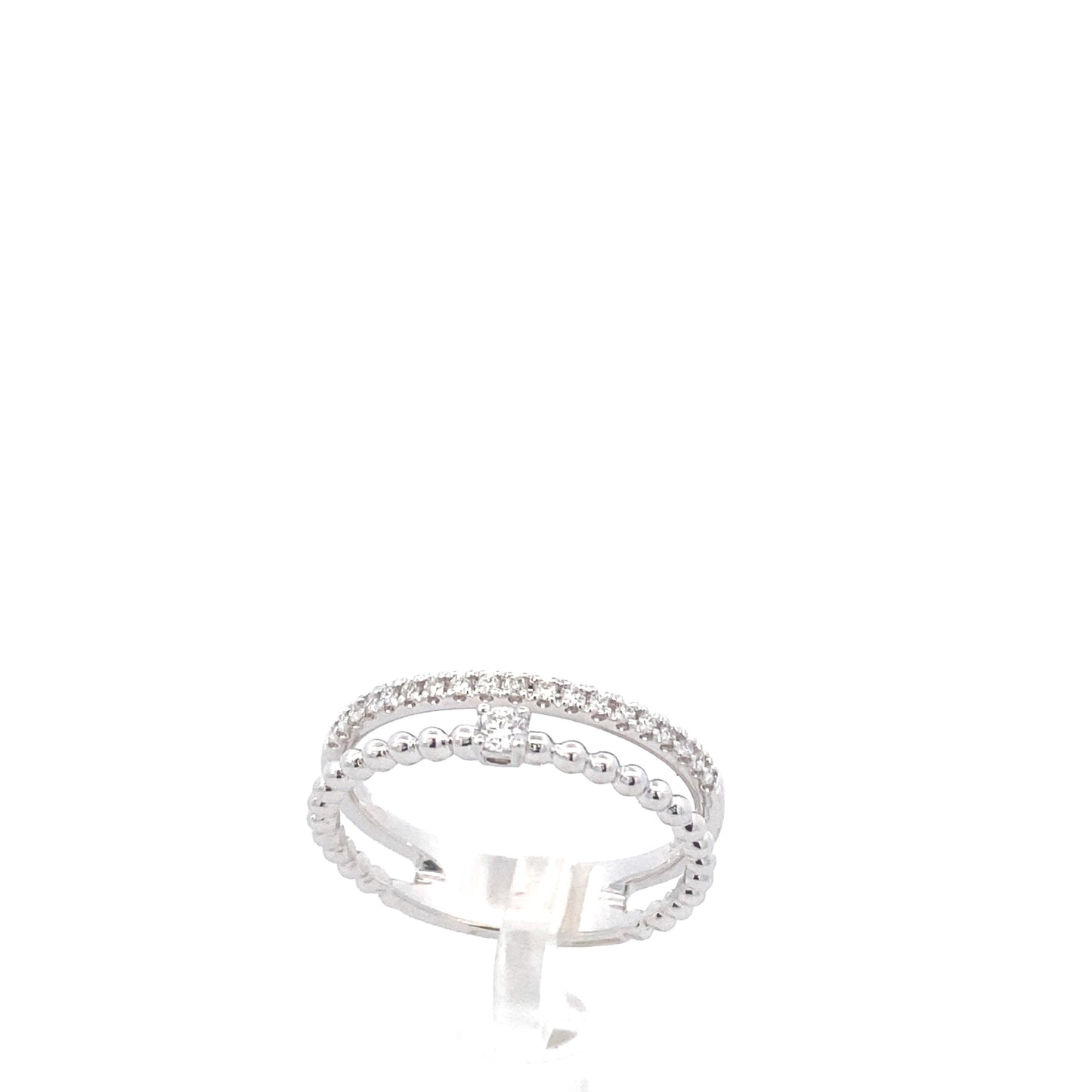 Zeghani 14K White Gold Fashion Right Hand Ring | Zeghani | Luby 