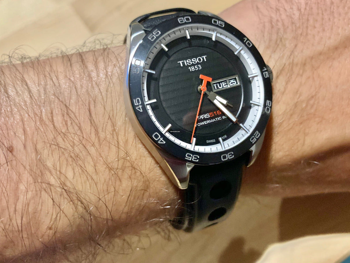 PRS 516 Automatic (Silver-Black) | Tissot | Luby 