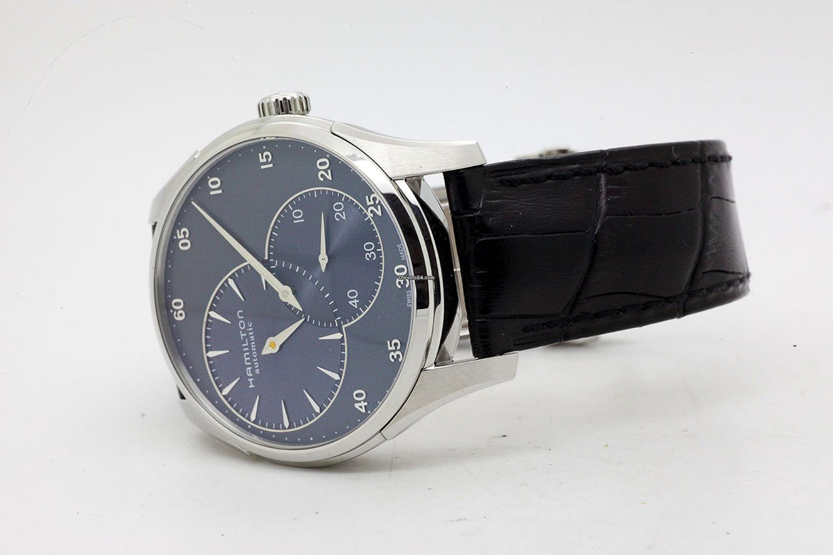 Jazzmaster Automatic Regulator (Silver/Blue) | Hamilton | Luby 