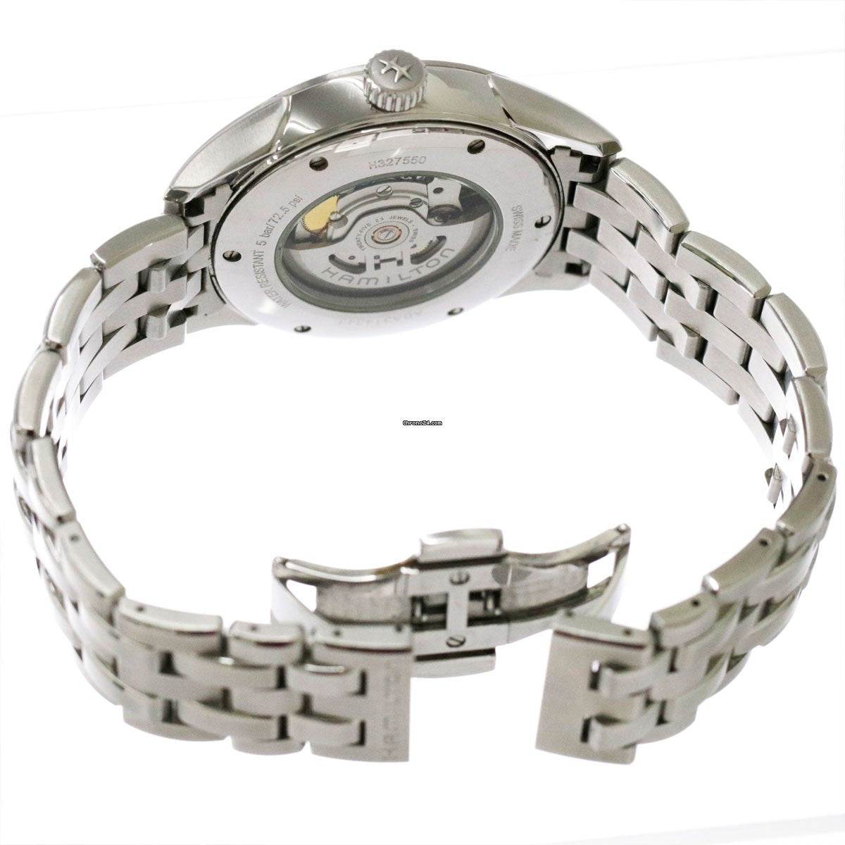 Jazzmaster Automatic Viewmatic (Silver-Black) | Hamilton | Luby 